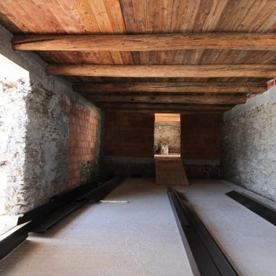 Baita in ristrutturazione a Traverses