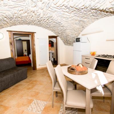 Bilocale in baita ristrutturata