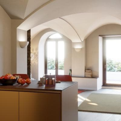 APT. 1 – BILOCALE IN BAITA DI FINE 1800 A 9 KM DA SESTRIERE – Fraz. VILLARDAMOND