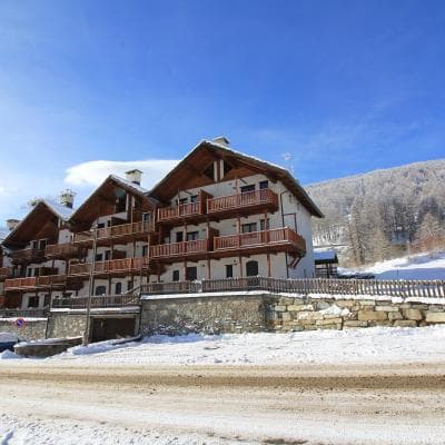 Bilocale fronte pista di fondo