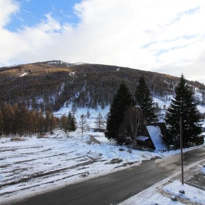 Bilocale fronte pista di fondo